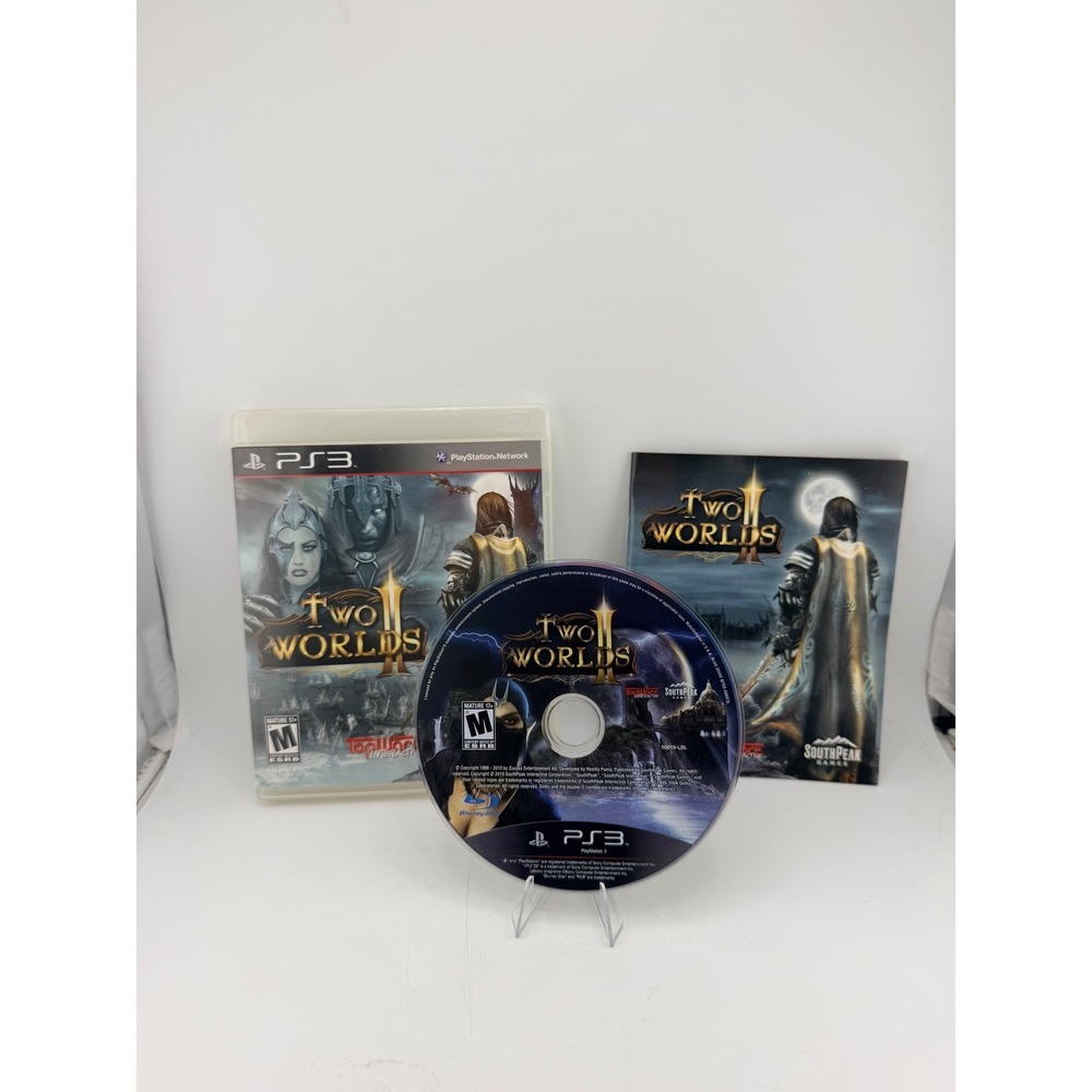Two Worlds II PS3 Sony PlayStation 3 Game Complete CIB BLUS-30550 SouthPeak
